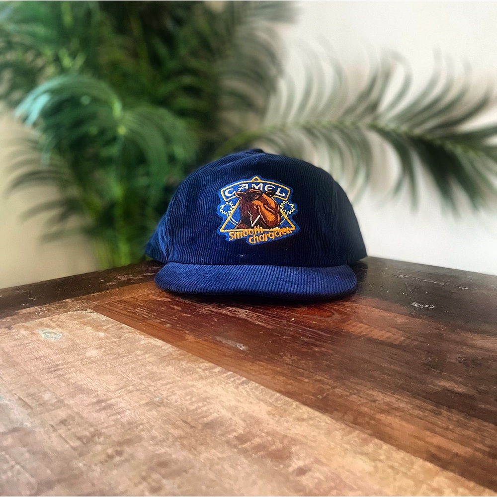 Vintage 90s camel joe corduroy hat